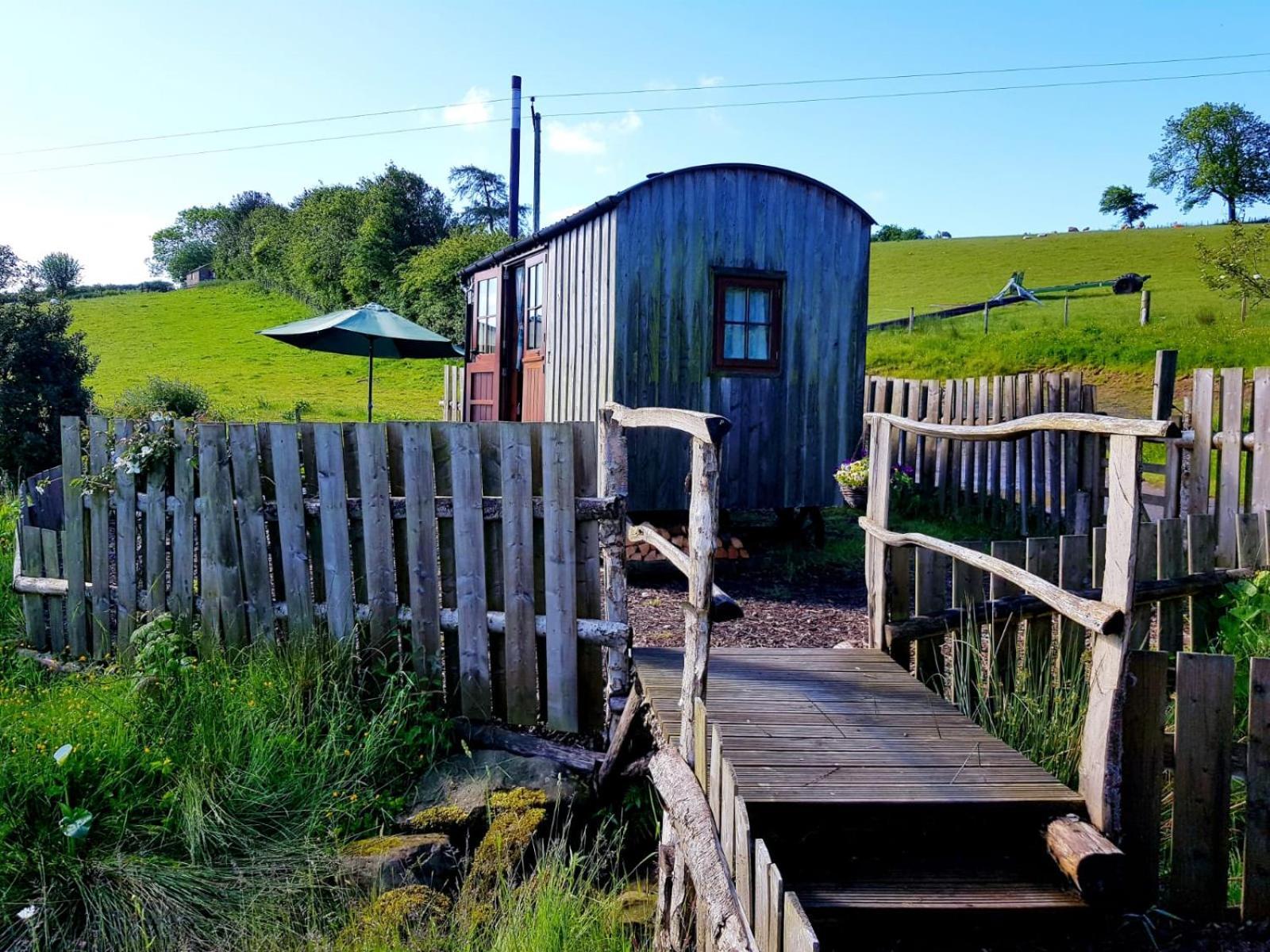 Eco Accommodation Cornflower Holiday Craven Arms Exteriör bild