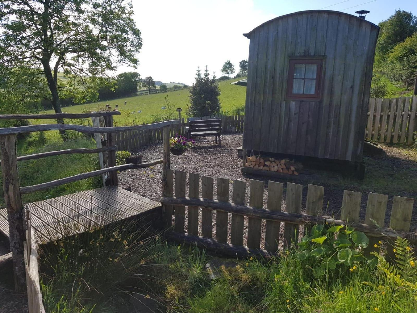 Eco Accommodation Cornflower Holiday Craven Arms Exteriör bild